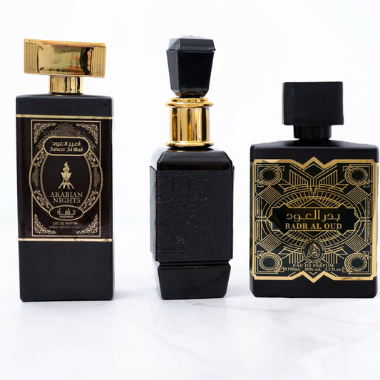 SET 3 PARFUMURI ARABESTI BARBATI - Arabian Nights, Badr al Oud, Anfasak Oud
