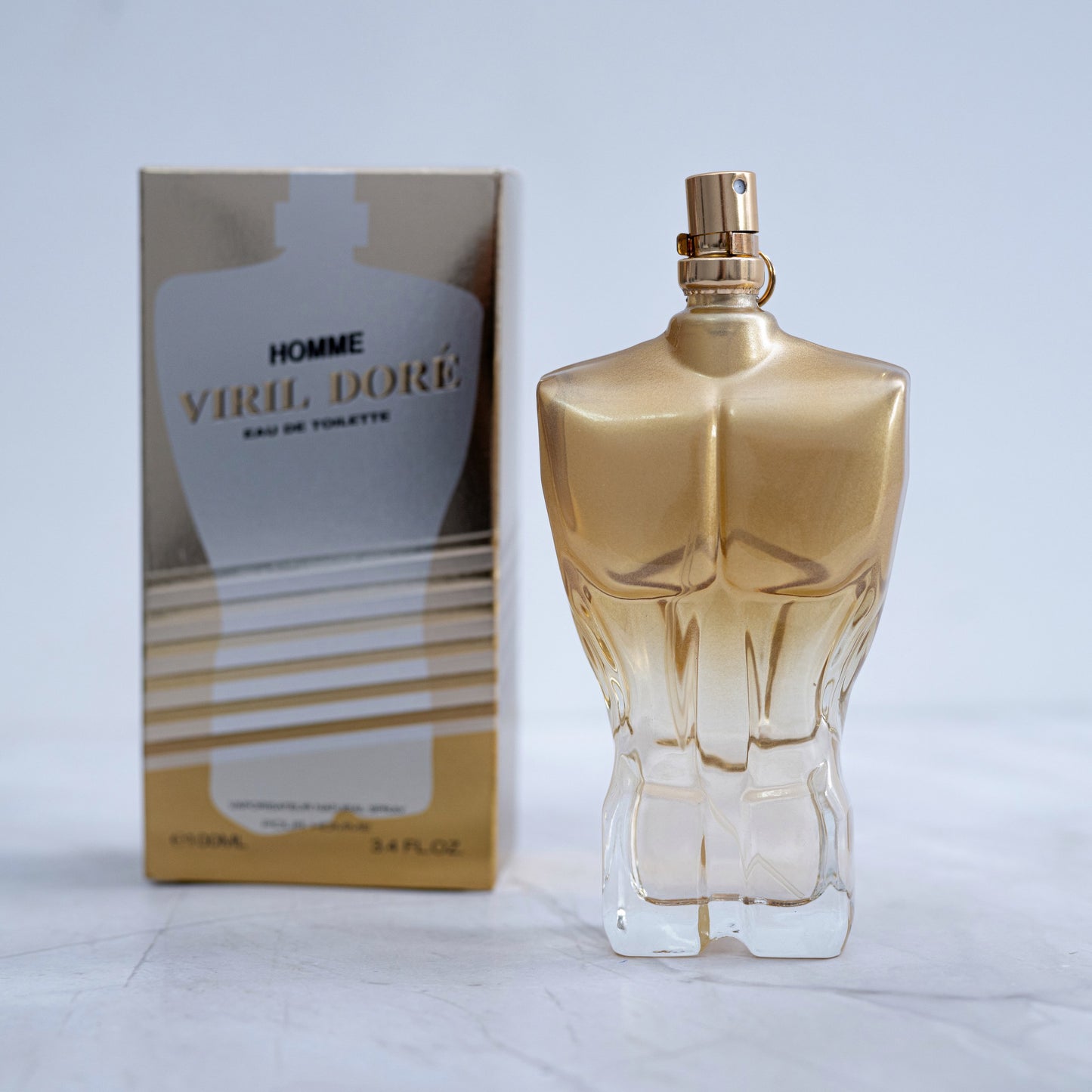 SET 3 PARFUMURI BARBATI - HOMME VIRIL BLACK + BLUE + GOLD