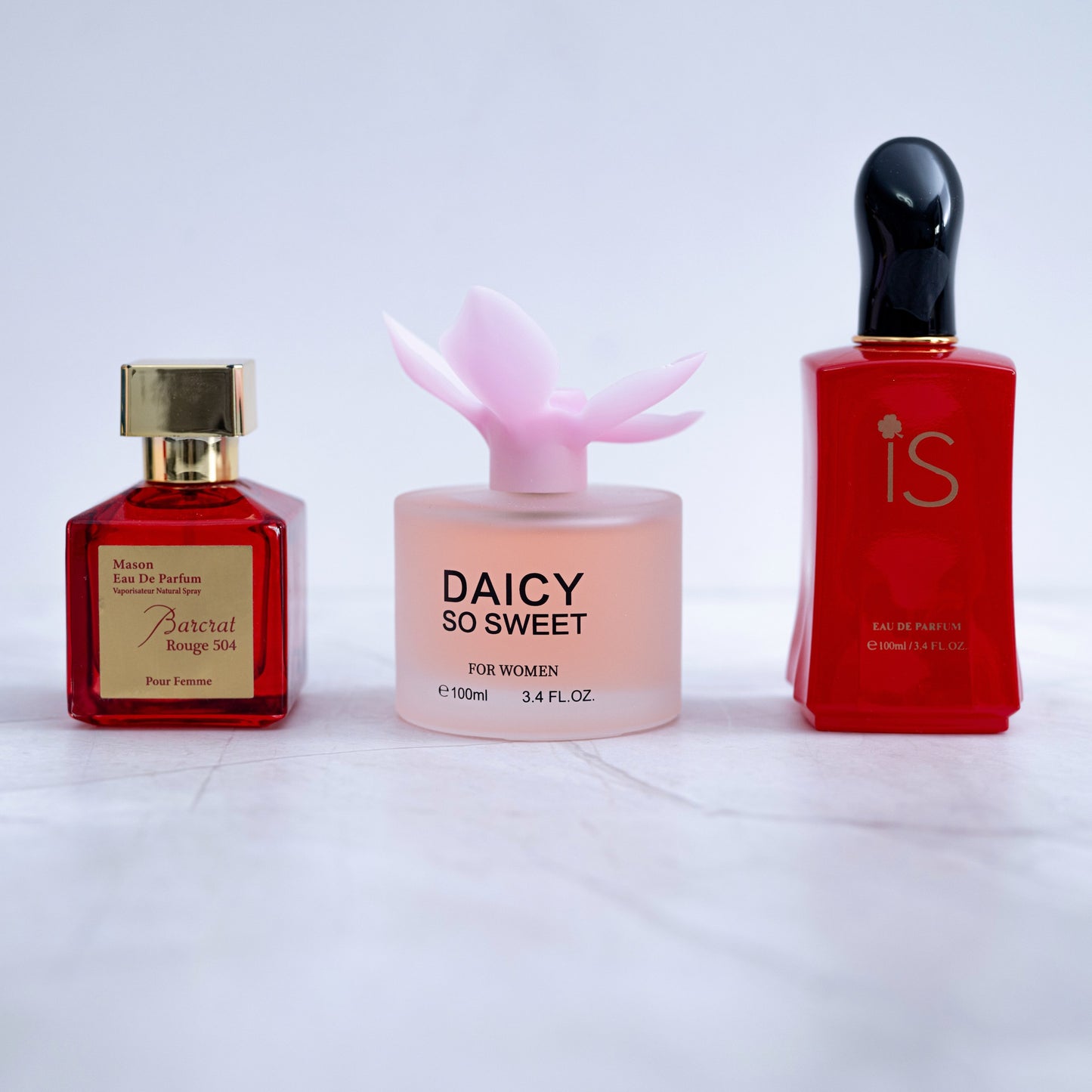 SET 3 PARFUMURI DAMA - Barcrat Rouge + IS Passion + Daicy So Sweet