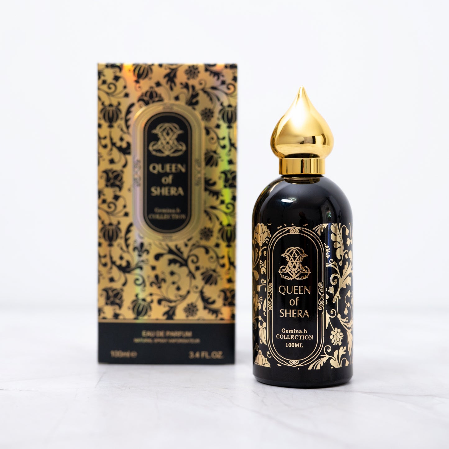 SET 4 PARFUMURI (2dama+2barbati) - Ameer Al Oud Aswad, Queen of Shera, Ameer Al Oud Abyad, Dar Al Hae Blue