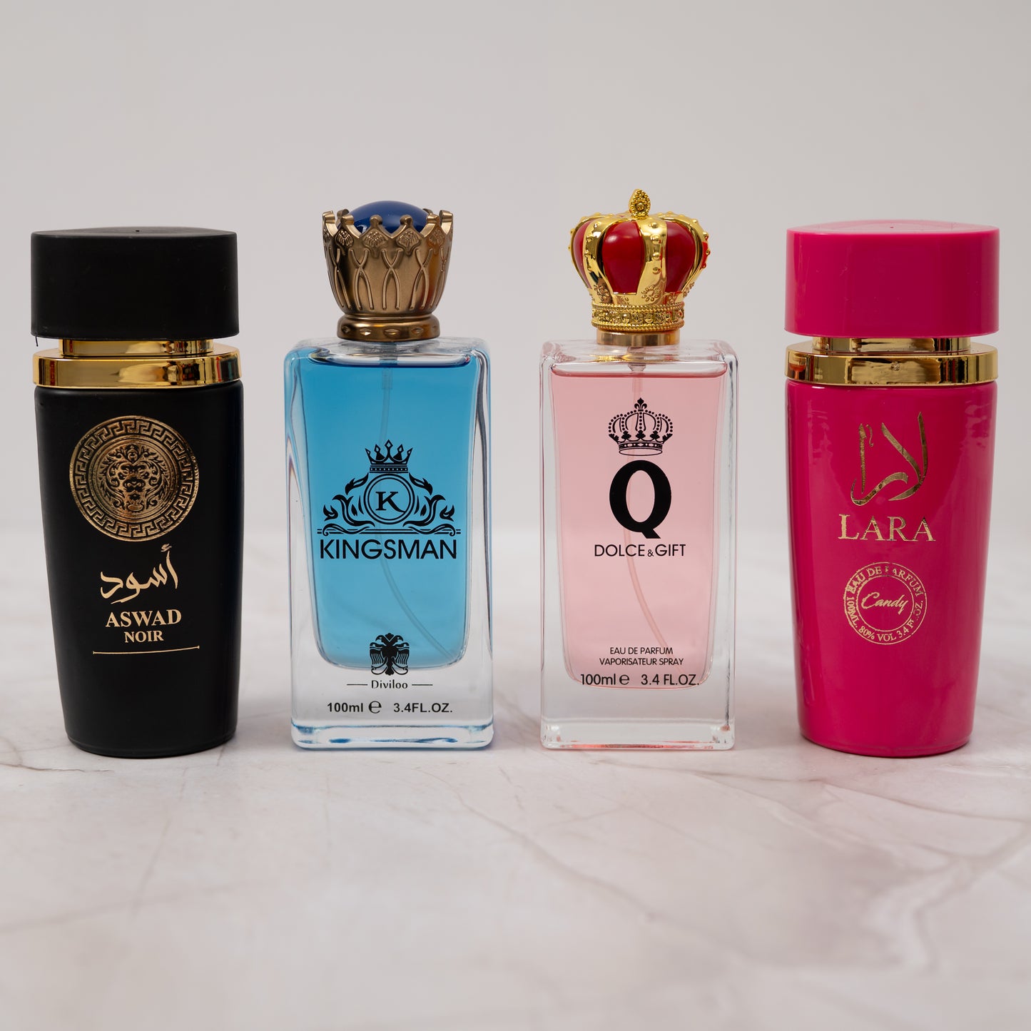 SET DAMA + BARBATI - KingsMan, DolceGift, Lara Candy, Aswad Noir