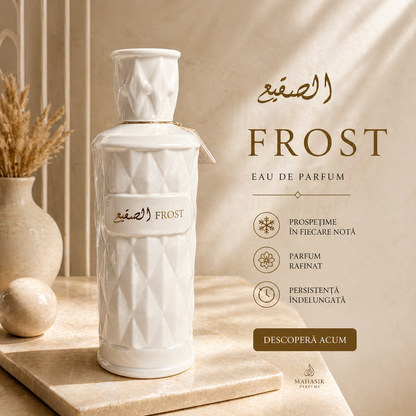 SET 6 PARFUMURI (3 DAMA+3 BARBATESTI) - FROST+LARA+HUMRAH BUNI+ASWAD BOURBON+MAHERA+SHEIKH ZAYED