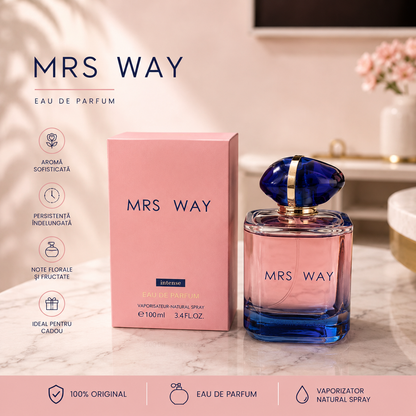 SET 4 PARFUMURI DAMĂ 100ml - MRS WAY + IS + OLUMPILS + CHANDELIER DORE