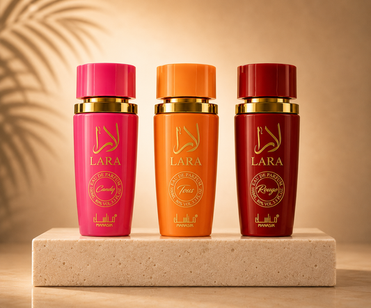 SET 3 PARFUMURI DAMA 100 ml- LARA CANDY + LARA TOUS + LARA ROUGE