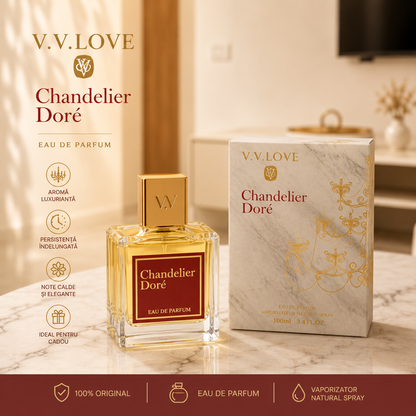 SET 4 PARFUMURI DAMĂ 100ml - MRS WAY + IS + OLUMPILS + CHANDELIER DORE