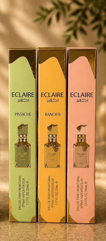 SET 5 PARFUMURI DAMA - LARA CANDY 100ml + ECLAT BANOFFEE 100ml + ECLAIRE x 3 (35ML)