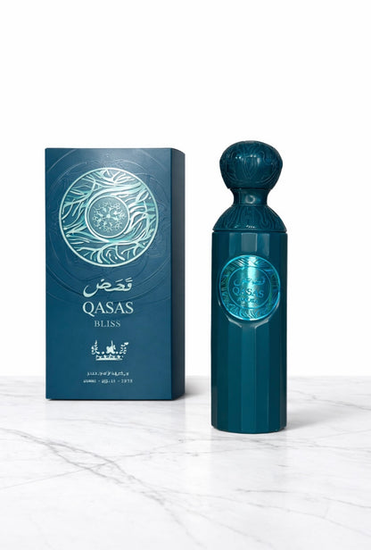 SET 4 PARFUMURI (DAMA + BARBATESTI) - QASAS BLUSH + ASWAD AQUA + QASAS AMORA + LARA