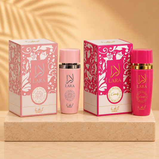 SET 2 PARFUMURI DAMĂ 100ml - LARA CANDY + LARA PINK