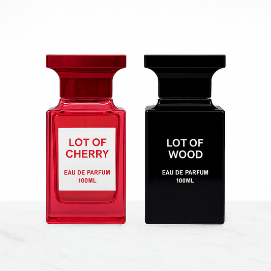 SET pentru ea si el - Lot of cherry & Lot of wood