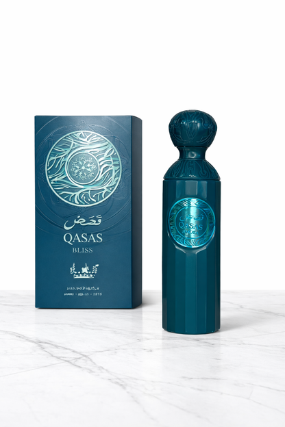 SET 2 PARFUMURI DAMA + 2 BARBATESTI - QASAS BLUSH + AREEJ + GHALTAT NIGHT + QASAS AMORA