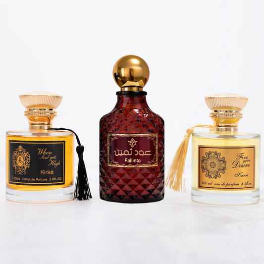 SET 3 PARFUMURI DAMA 100ML - KARRI + KIRKE + FALLINTA