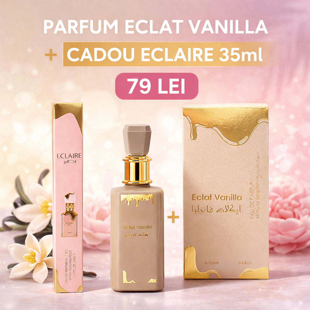 PARFUM DAMA ECLAT VANILLA 100ML + CADOU PARFUM ECLAIRE 35ml