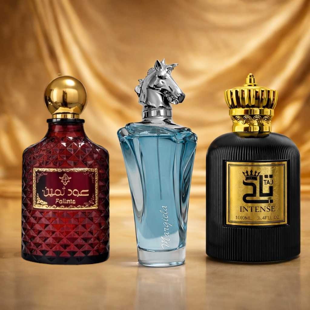 SET 3 PARFUMURI BARBATESTI - MARGIELA BLUE, INTENSE, FALLINTA