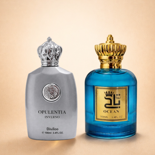 SET 2 PARFUMURI BĂRBĂTEȘTI 100ml - OPULENTIA INVERNO + OCEAN