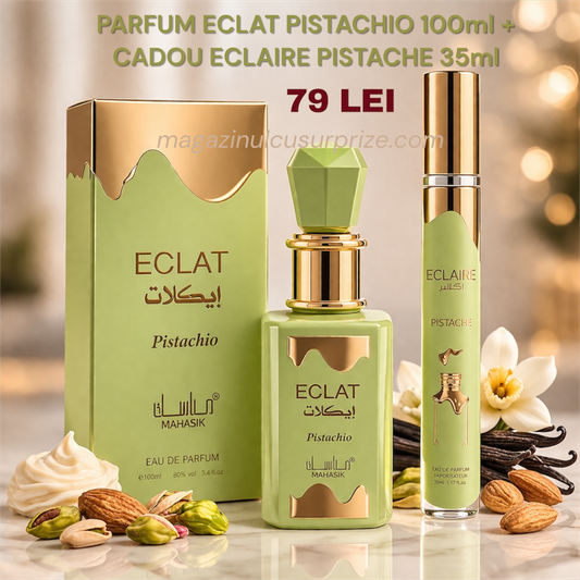PARFUM DAMA ECLAT PISTACHIO 100ML + CADOU ECLAIRE 35ml