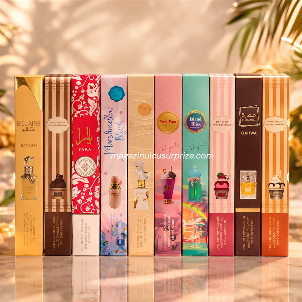 SET 10 PARFUMURI DAMA 35ML - SUMMER EDITION