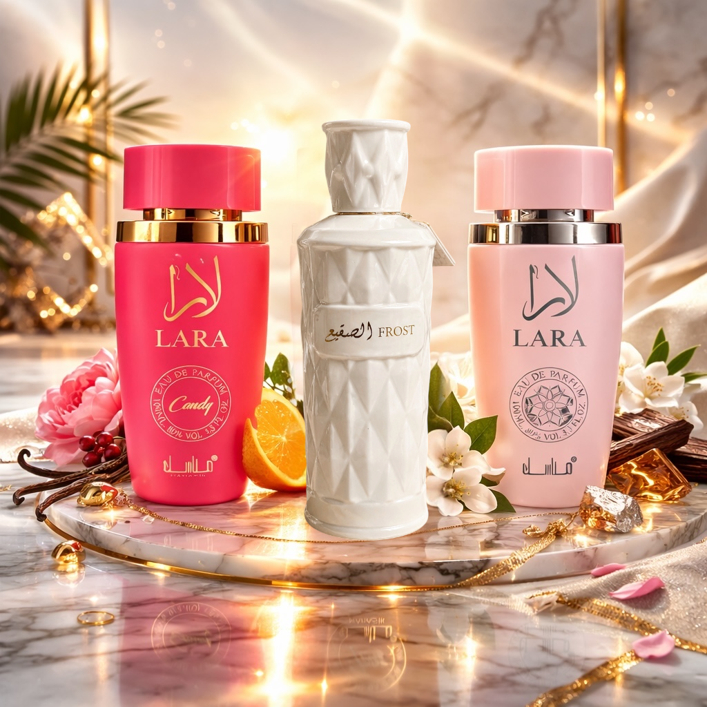SET 3 PARFUMURI DAMA 100ML - LARA CANDY + FROST + LARA