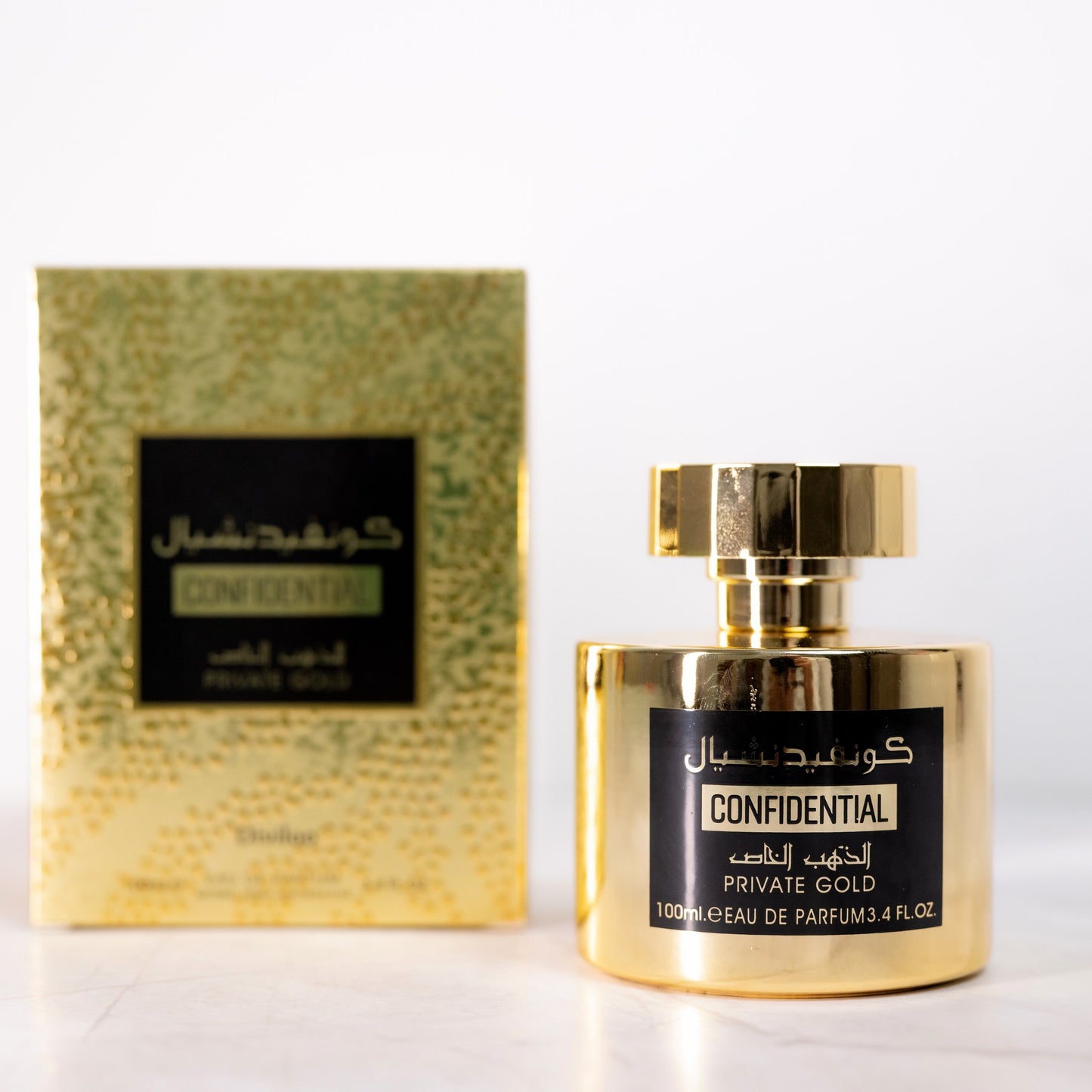 SET 3 PARFUMURI DAMA 100ML - CONFIDENTIAL(PRIVATE GOLD) + HAYATI +KARRI FELICITY