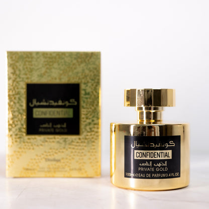 SET 3 PARFUMURI DAMA 100ML - CONFIDENTIAL(PRIVATE GOLD) + HAYATI +KARRI FELICITY