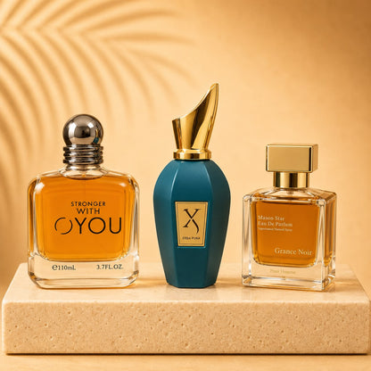 SET 3 PARFUMURI BARBATI 100 ML - STRONGER WITH YOU + ERBA PURA + GRANCE NOIR