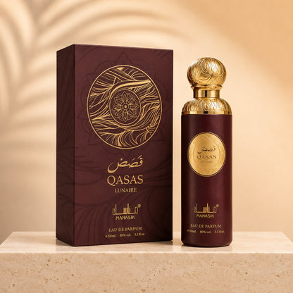 SET 4 PARFUMURI BARBATESTI 100 ml- ASWAD AQUA + QASAS LUNAIRE + ARABIAN NIGHTS + MANASIK OUD AMBER BLEU